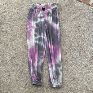 Xs tie dye joggers